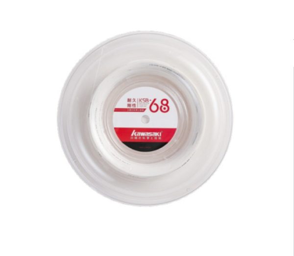 KSB - 68 (200 m) white badminton string